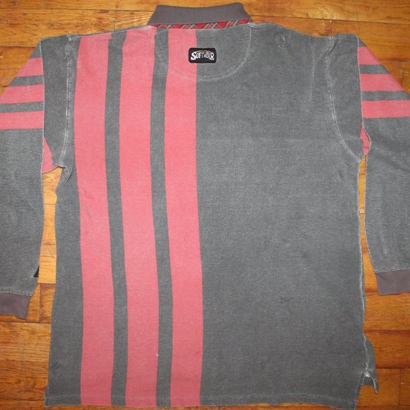 Vintage 90s Calgary Flames Polo Shirt - Picture 7 of 8